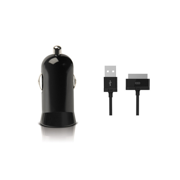 iLuv ICC262 Auto Black mobile device charger