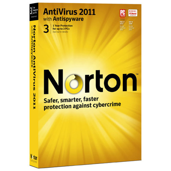 Symantec Norton AntiVirus 2011 1user(s) 1year(s) Italian