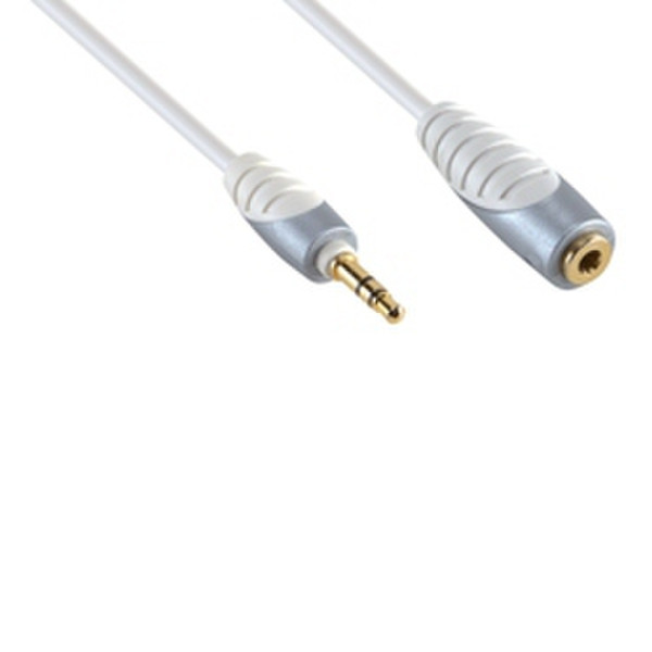 Bandridge SIP3601 1м 3,5 мм 3,5 мм Серый, Белый аудио кабель