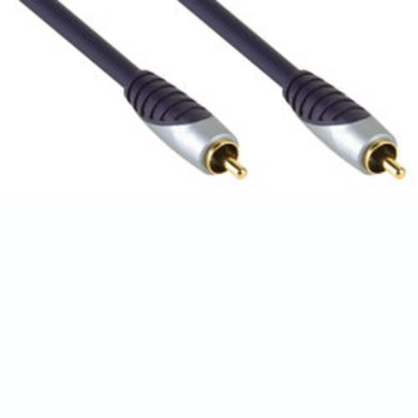 Bandridge SAL4105 5m RCA RCA Black,Grey audio cable
