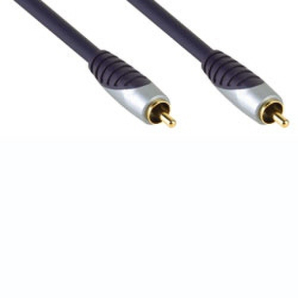 Bandridge SAL4105 5m RCA RCA Schwarz, Grau Audio-Kabel