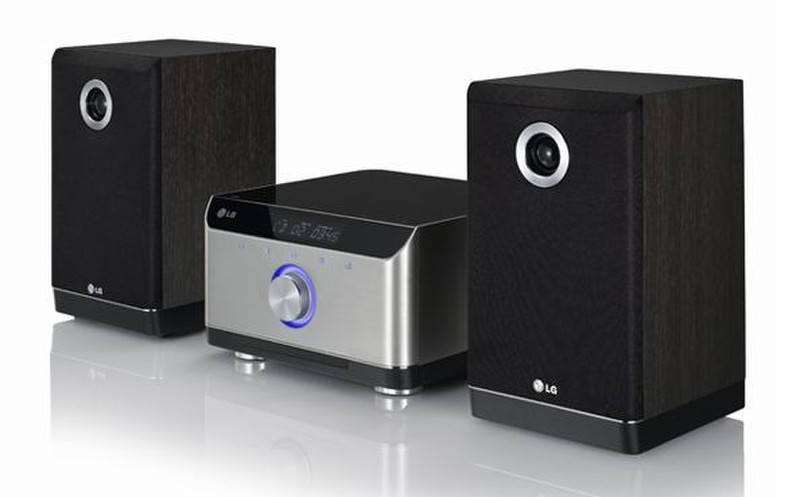 LG XA105 Mini set 100W Black,Silver home audio set
