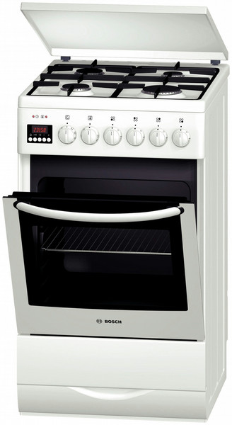 Bosch HSW745020N Freestanding Gas hob A White cooker