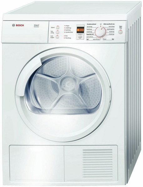 Bosch WTV76320NL freestanding Front-load 8kg C White tumble dryer