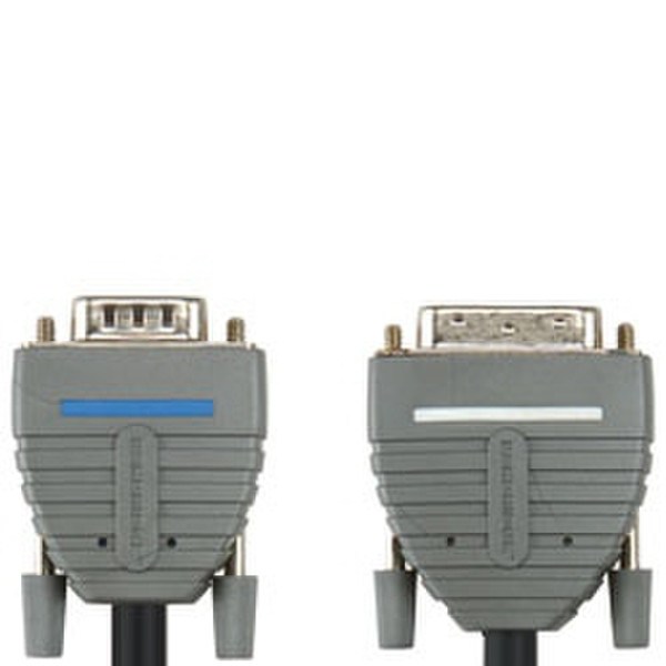 Bandridge BCL1502 2m DVI-A Black,Grey video cable adapter