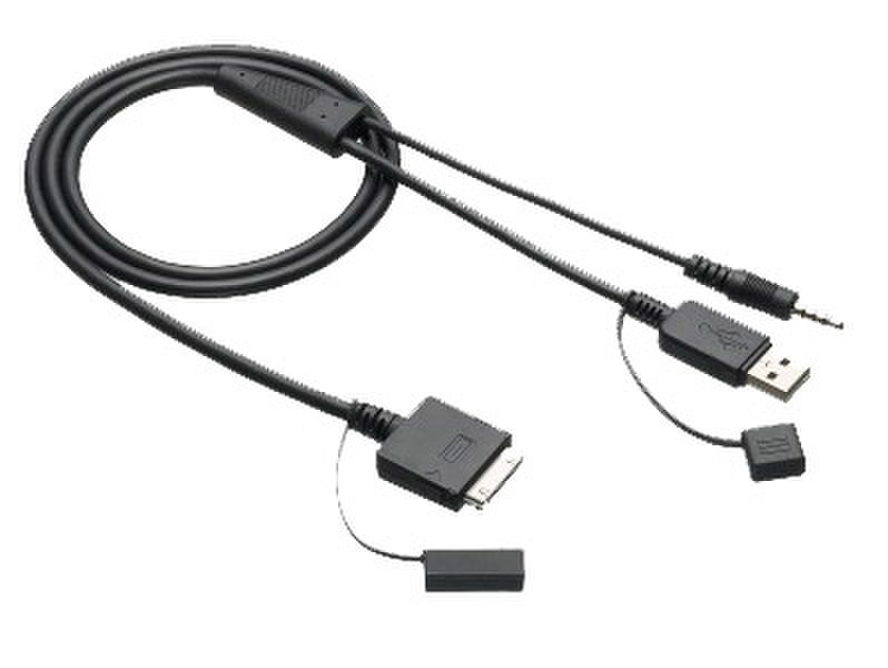 JVC KS-U19 USB 3.5mm Black audio cable