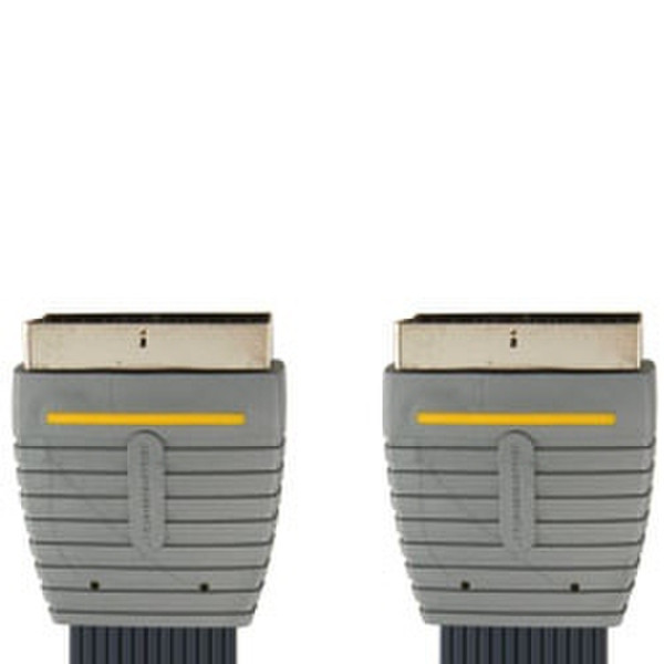 Bandridge BVL7310 10m SCART (21-pin) Schwarz, Grau SCART-Kabel