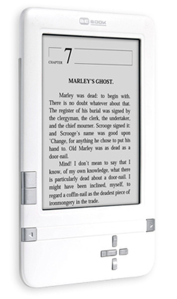 BeBook Club 6Zoll 0.5GB Grau, Weiß eBook-Reader