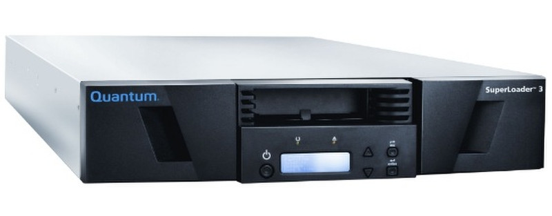 Quantum SuperLoader 3 12800GB 2U Black,Silver tape auto loader/library