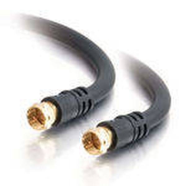 C2G 80532 3.6m F F Black coaxial cable