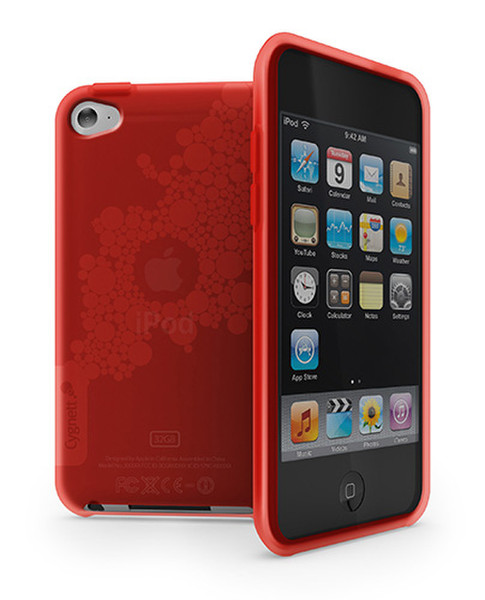 Cygnett CY0180CTPRI Red MP3/MP4 player case