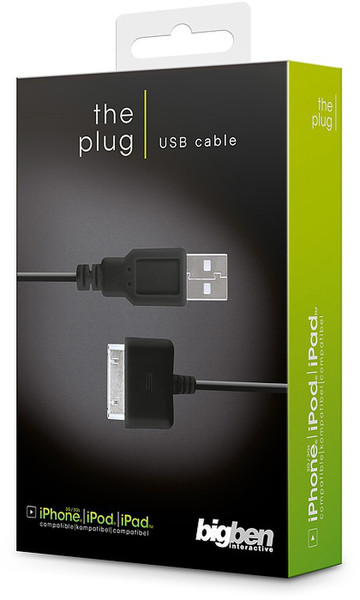 Bigben Interactive BB284713 1.2м Черный кабель USB
