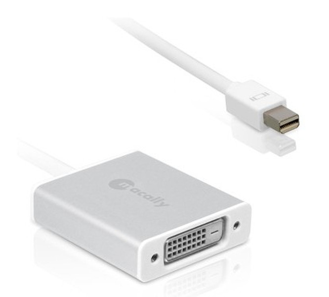 Macally MD-DVI Mini DisplayPort M DVI FM Weiß Kabelschnittstellen-/adapter