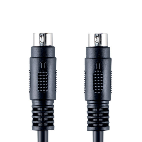 Bandridge VVL6602 2м S-Video (4-pin) S-Video (4-pin) Черный S-video кабель