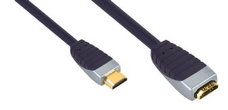 Bandridge SVL1600 0.5m HDMI Mini-HDMI Black,Grey HDMI cable