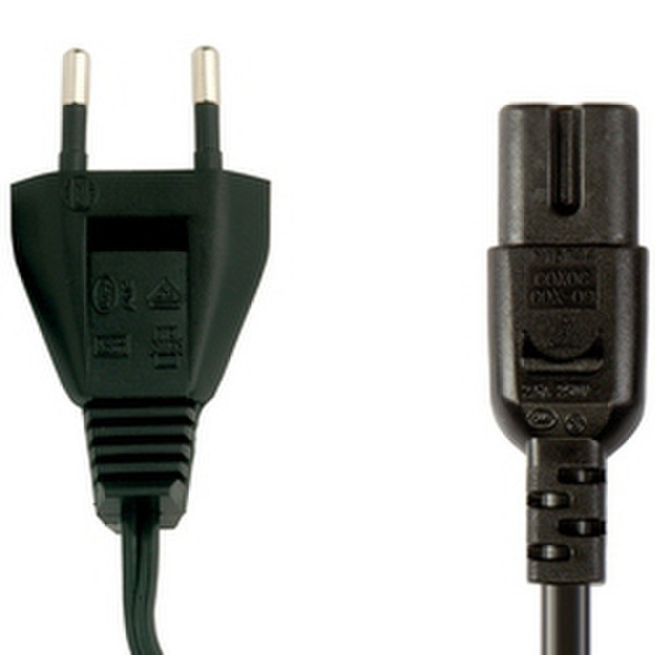 Bandridge BPL1702 1.8m C7 coupler Black power cable