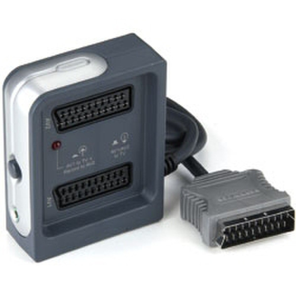 Bandridge VSB7722 SCART SCART Black,White cable interface/gender adapter