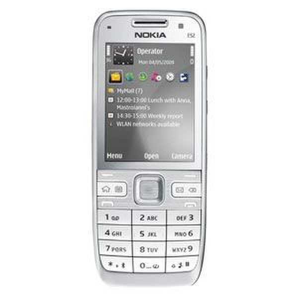 Nokia E52 Single SIM Weiß Smartphone