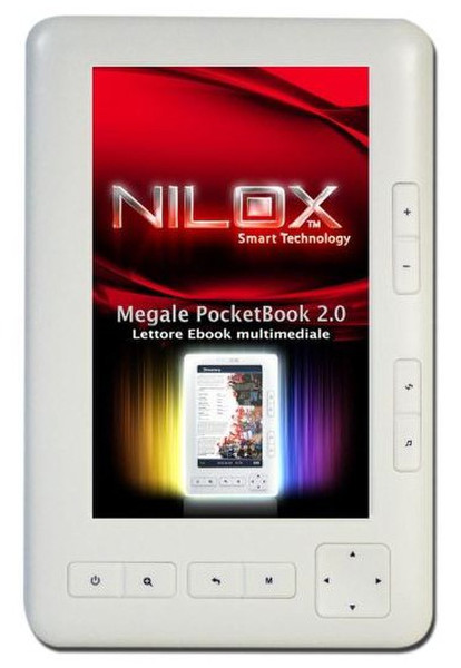 Nilox 27NXTF052G001 5Zoll 2GB Weiß eBook-Reader