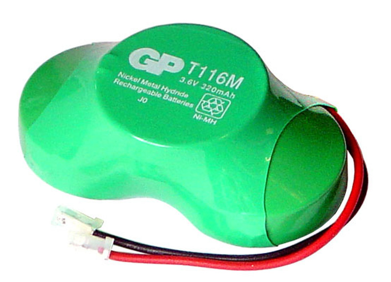 GP Batteries NiMH rechargeable batteries T116M Никель-металл-гидридный (NiMH) 320мА·ч 3.6В аккумуляторная батарея