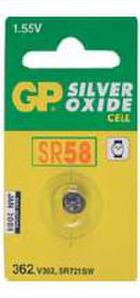 GP Batteries Super Alkaline SR58 Оксид серебра (S) 1.55В батарейки