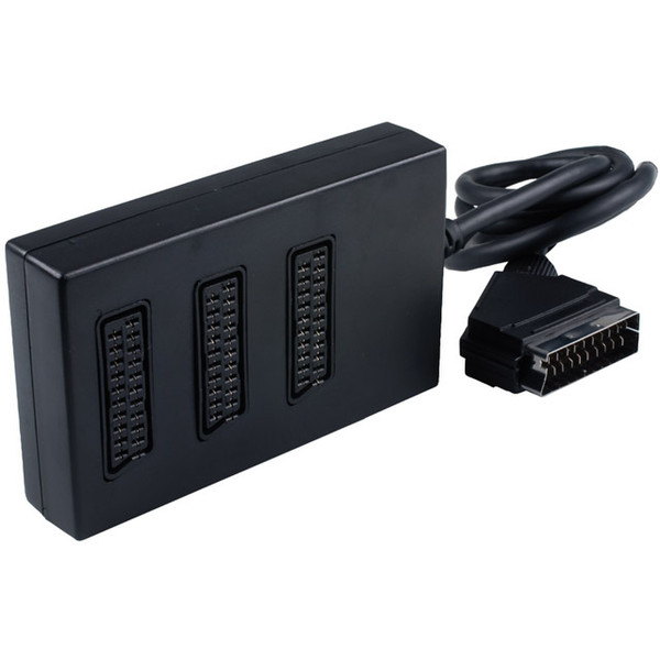 Bandridge VVB7713 SCART SCART Black cable interface/gender adapter