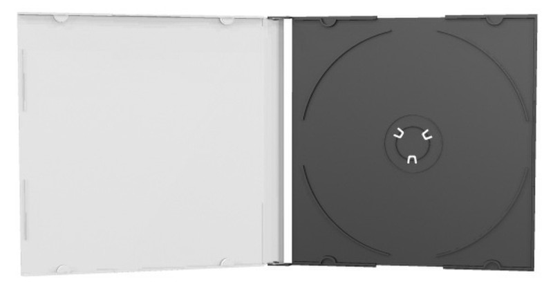 MediaRange BOX21-M Черный, Прозрачный чехлы для оптических дисков
