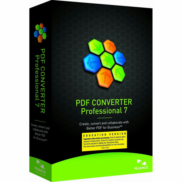 Nuance PDF Converter Professional 7.0, Edu, ITA