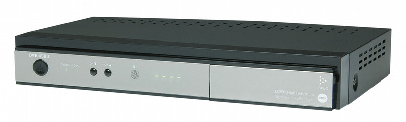 CMX DVB-S2 4580 Black TV set-top box