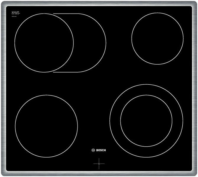 Bosch NKN645G14 Встроенный Electric hob Черный плита