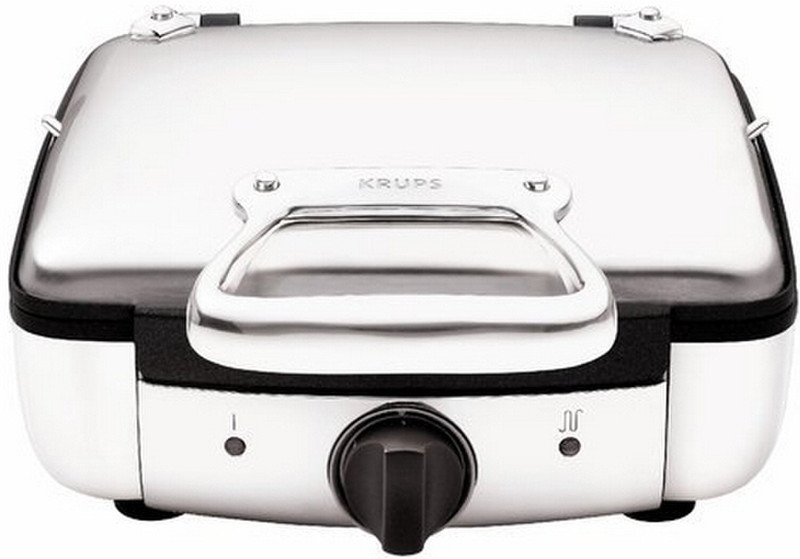 Krups WD 7004 1600W Black,Stainless steel waffle iron