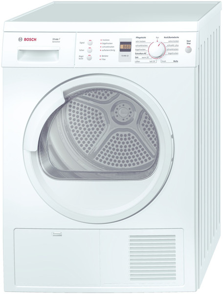 Bosch WTE86304 Freistehend Frontlader 7kg B Weiß Wäschetrockner