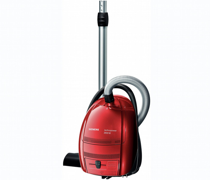 Siemens VS07G2600 Cylinder vacuum cleaner 5L 2600W Red vacuum