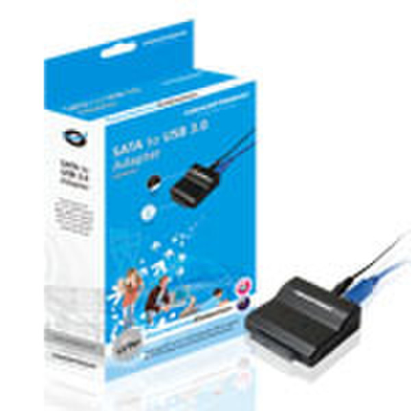 Conceptronic C05-149 SATA USB 3.0 Черный кабельный разъем/переходник
