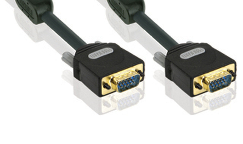 Profigold PGM1102CI 2м VGA (D-Sub) VGA (D-Sub) Черный VGA кабель