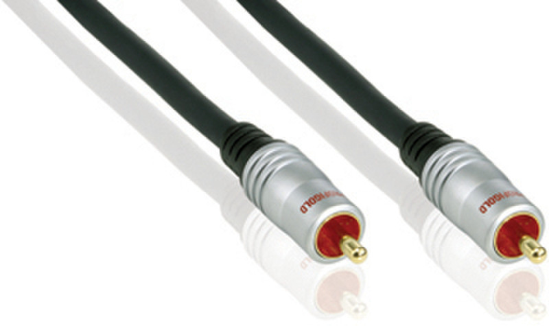 Profigold PGD481CI 1m RCA RCA Black coaxial cable