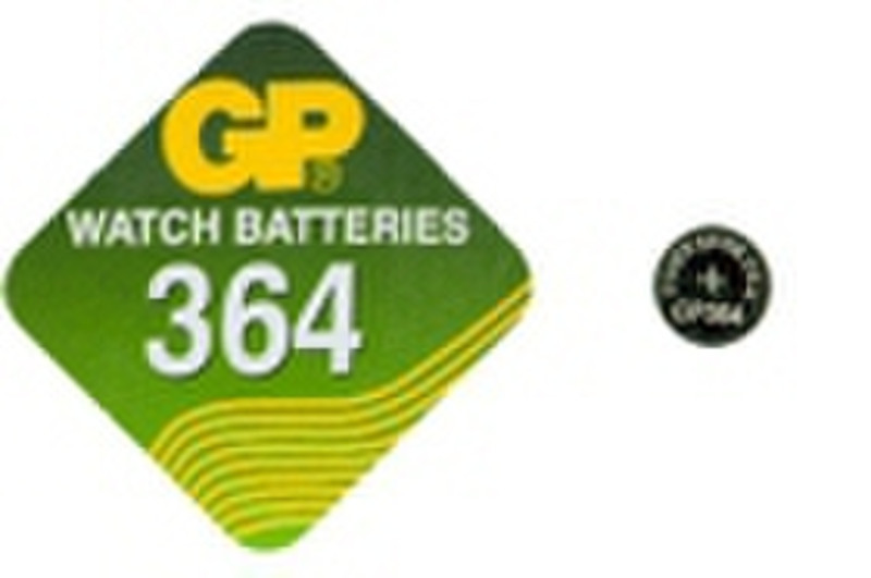 GP Batteries Super Alkaline GP364 Оксид серебра (S) 1.55В батарейки
