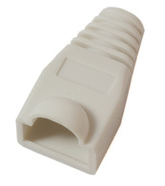Microconnect Boots RJ-45 Plugs White White