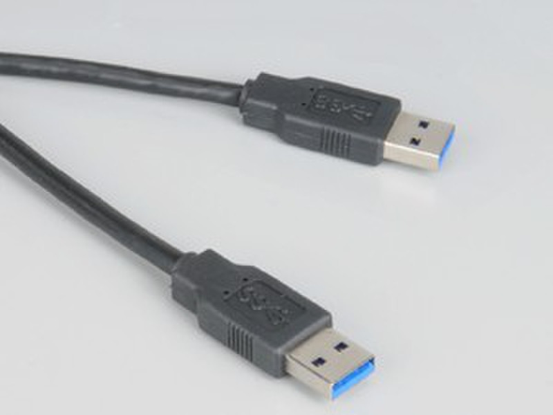 Akasa USB 3.0 A to A 1.5м USB A USB A Черный кабель USB