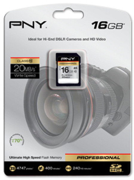 PNY 16GB SDHC 16GB SDHC memory card