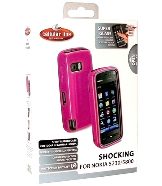 Cellular Line SHCK5230P Розовый чехол для мобильного телефона