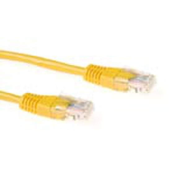 Advanced Cable Technology CAT6 UTP patchcable yellow ACTCAT6 UTP patchcable yellow ACT Netzwerkkabel