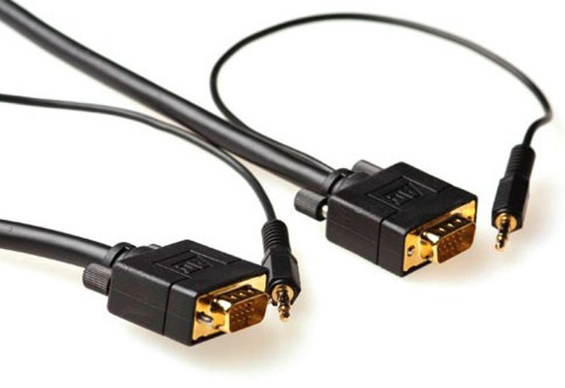 Advanced Cable Technology 10m VGA + 3.5mm 10m VGA (D-Sub) + 3.5 mm (1/8