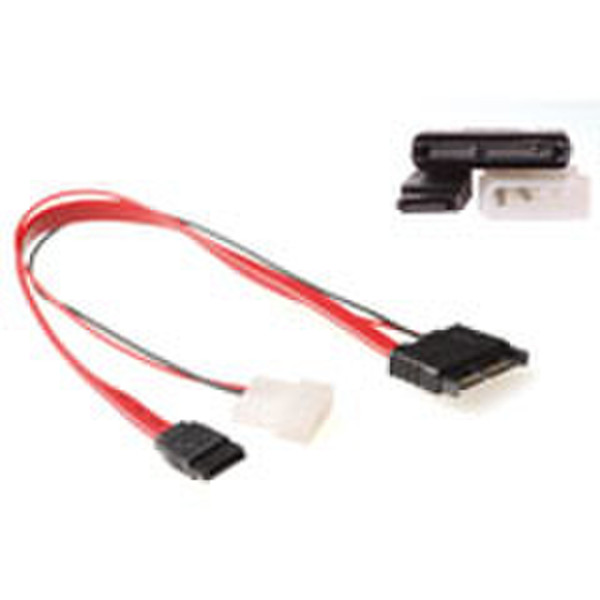Advanced Cable Technology Micro SATA(7+9) female - SATA(7) + 5,25