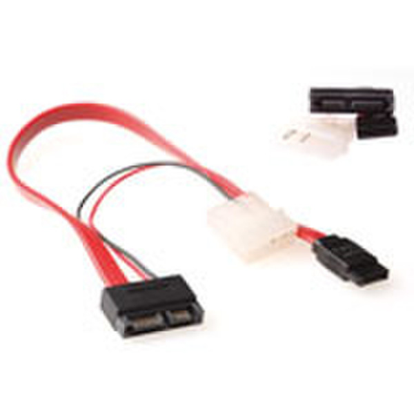 Advanced Cable Technology Micro SATA(6+7) male - SATA(7) + 5,25