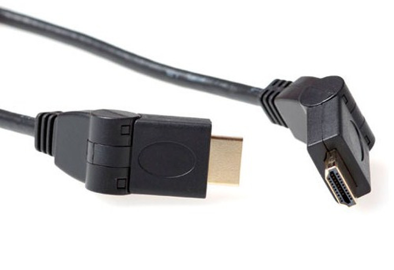 Advanced Cable Technology 1m HDMI-A 1m HDMI HDMI Schwarz HDMI-Kabel