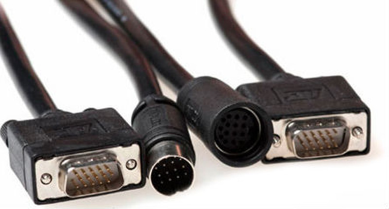 Advanced Cable Technology 15m VGA M/M 15m VGA (D-Sub) VGA (D-Sub) Black VGA cable