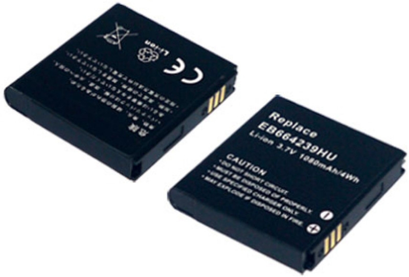Samsung EB664239HU Lithium-Ion (Li-Ion) 1080mAh 3.7V rechargeable battery