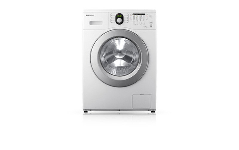 Samsung WF8604AFV Freistehend Frontlader 6kg 1400RPM A+ Silber, Weiß Waschmaschine