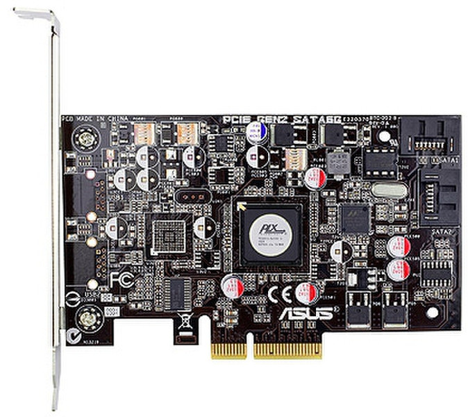 ASUS PCIE GEN2 SATA6G Внутренний SATA интерфейсная карта/адаптер